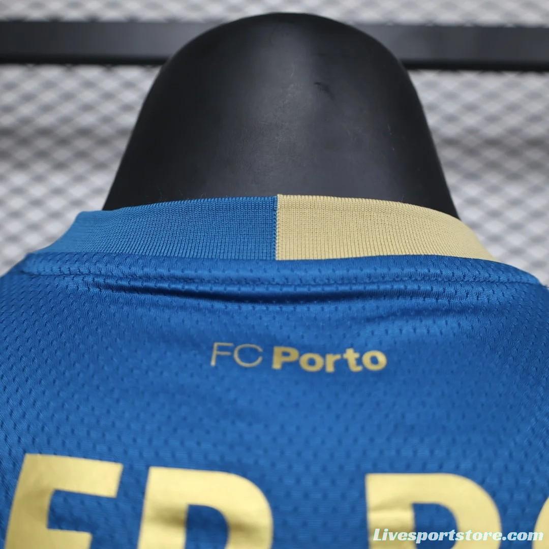 Player Version 23/24 Porto Third Blue Jersey