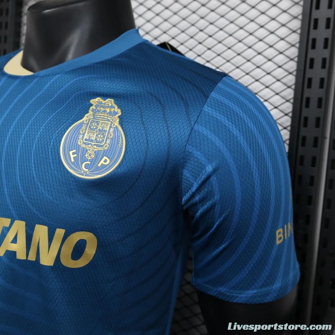 Player Version 23/24 Porto Third Blue Jersey