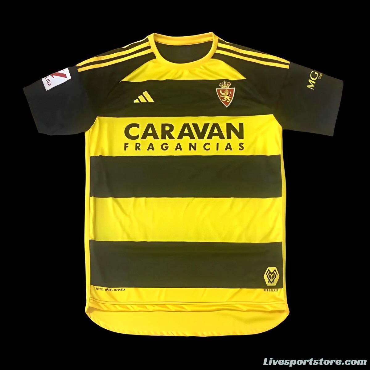 23/24 Zaragoza Away Yellow Jersey