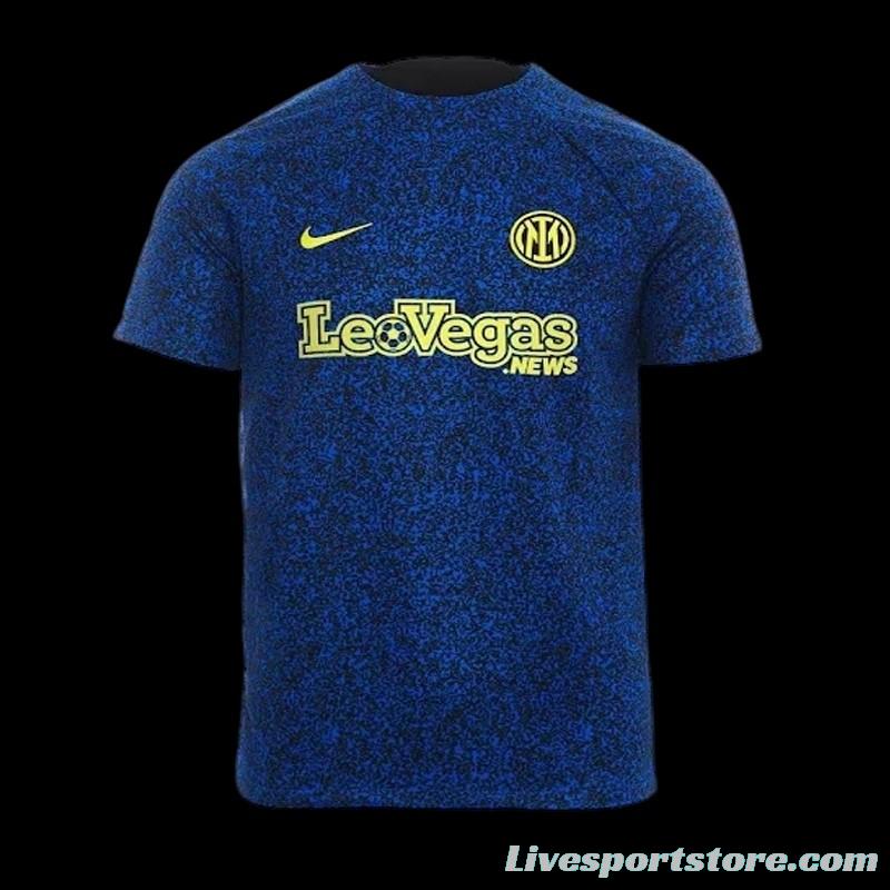 23/24 Inter Milan Blue Training Jersey