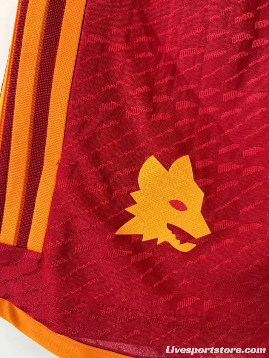 Player Version 23/24 Roma Home Jersey