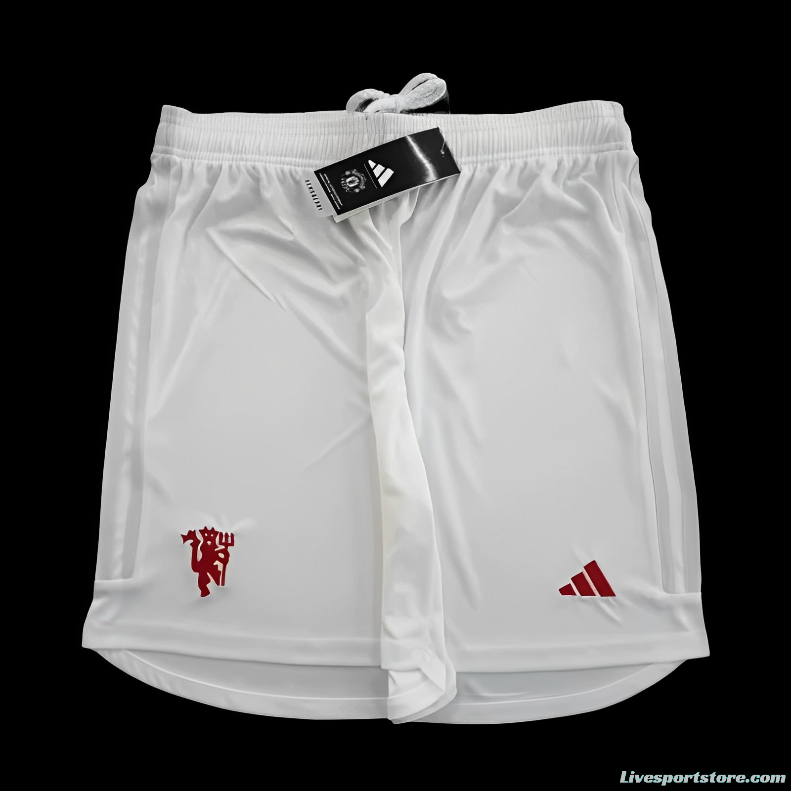 23/24 Manchester United Third White Shorts