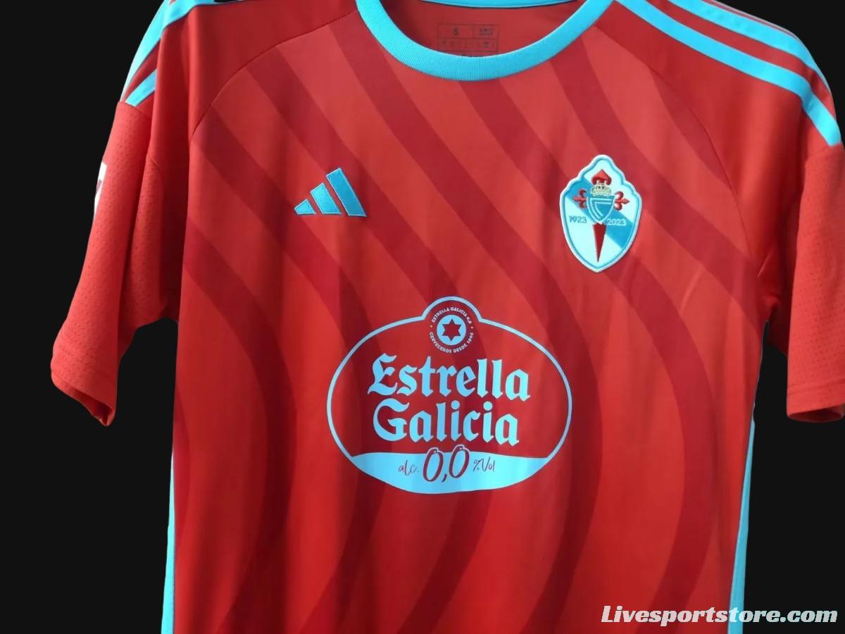 23/24 Celta de Vigo Away Red Jersey