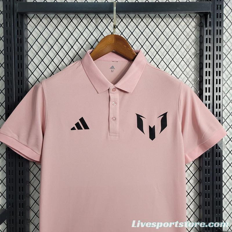 23/24 Inter Miami Casual Pink POLO Shirt