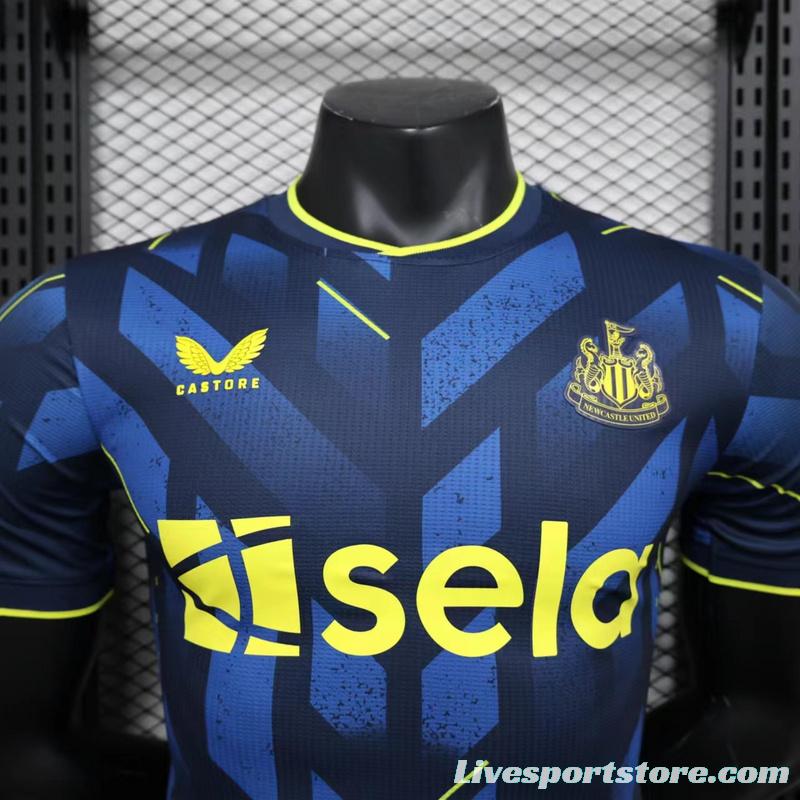 Player Version 23/24 Newcastle United Third Navy Jersey