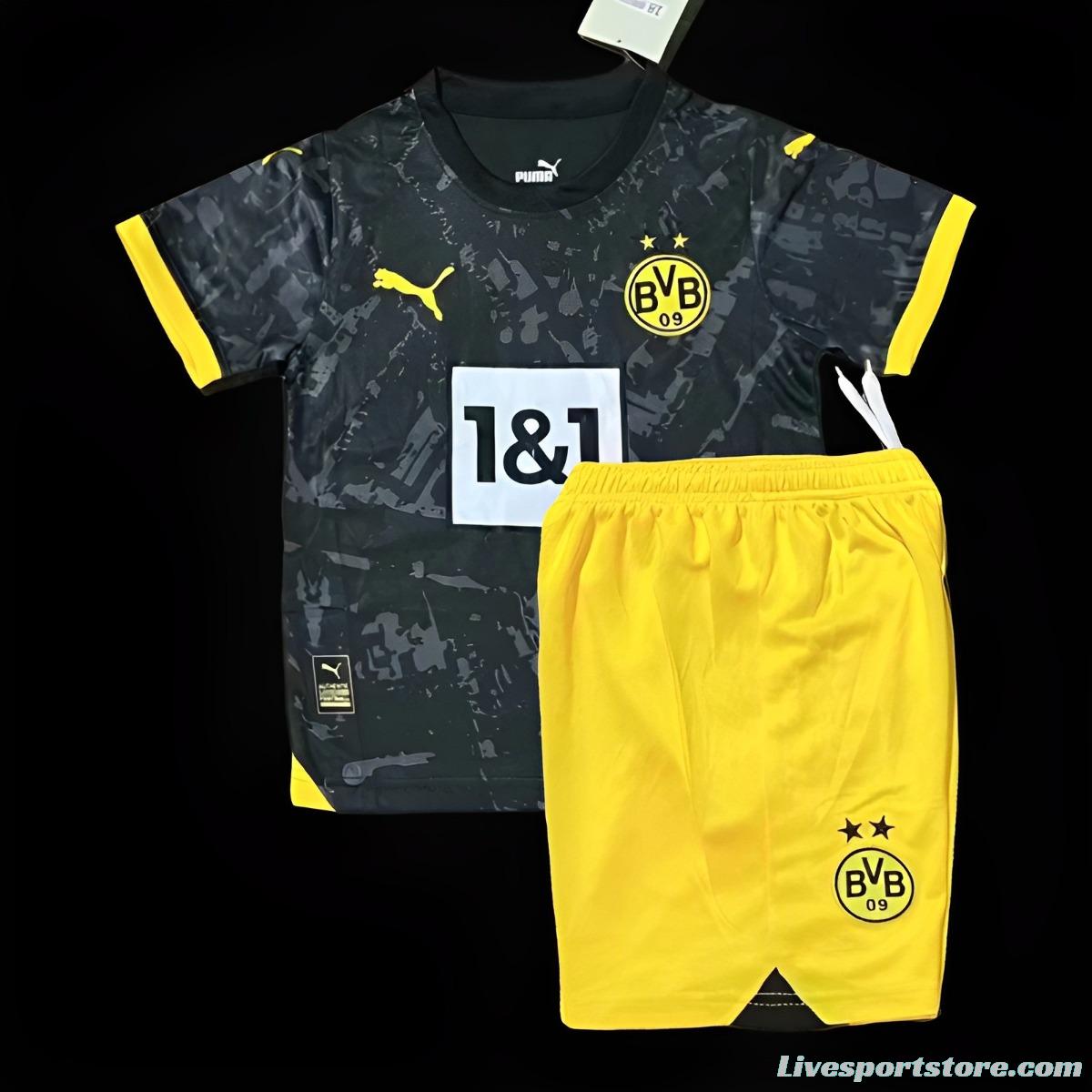 23/24 Kids Borussia Dortmund Away Jersey