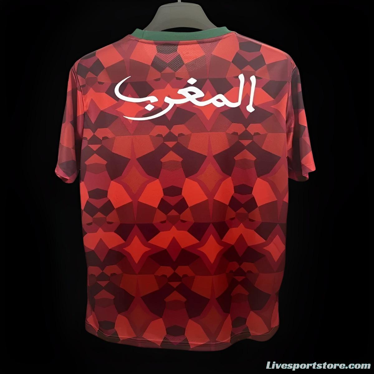 2023 Morocco Home Jersey