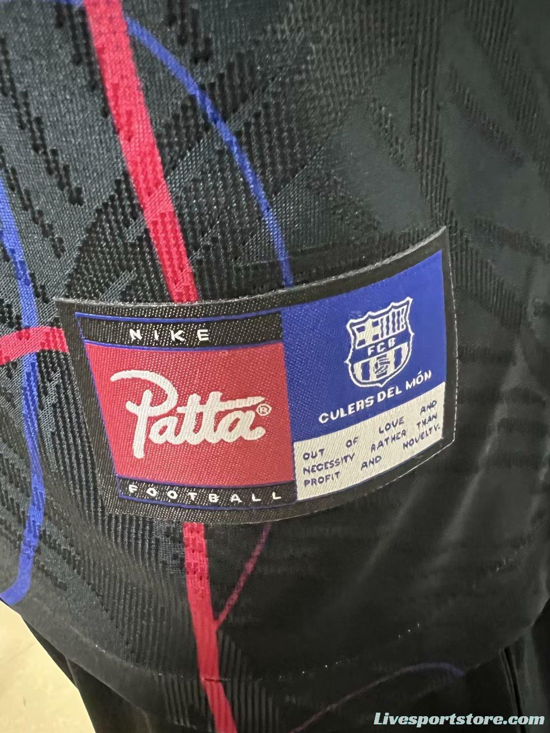 Player Version 23/24 Barcelona Patta Special Edition Pre-Match Jersey