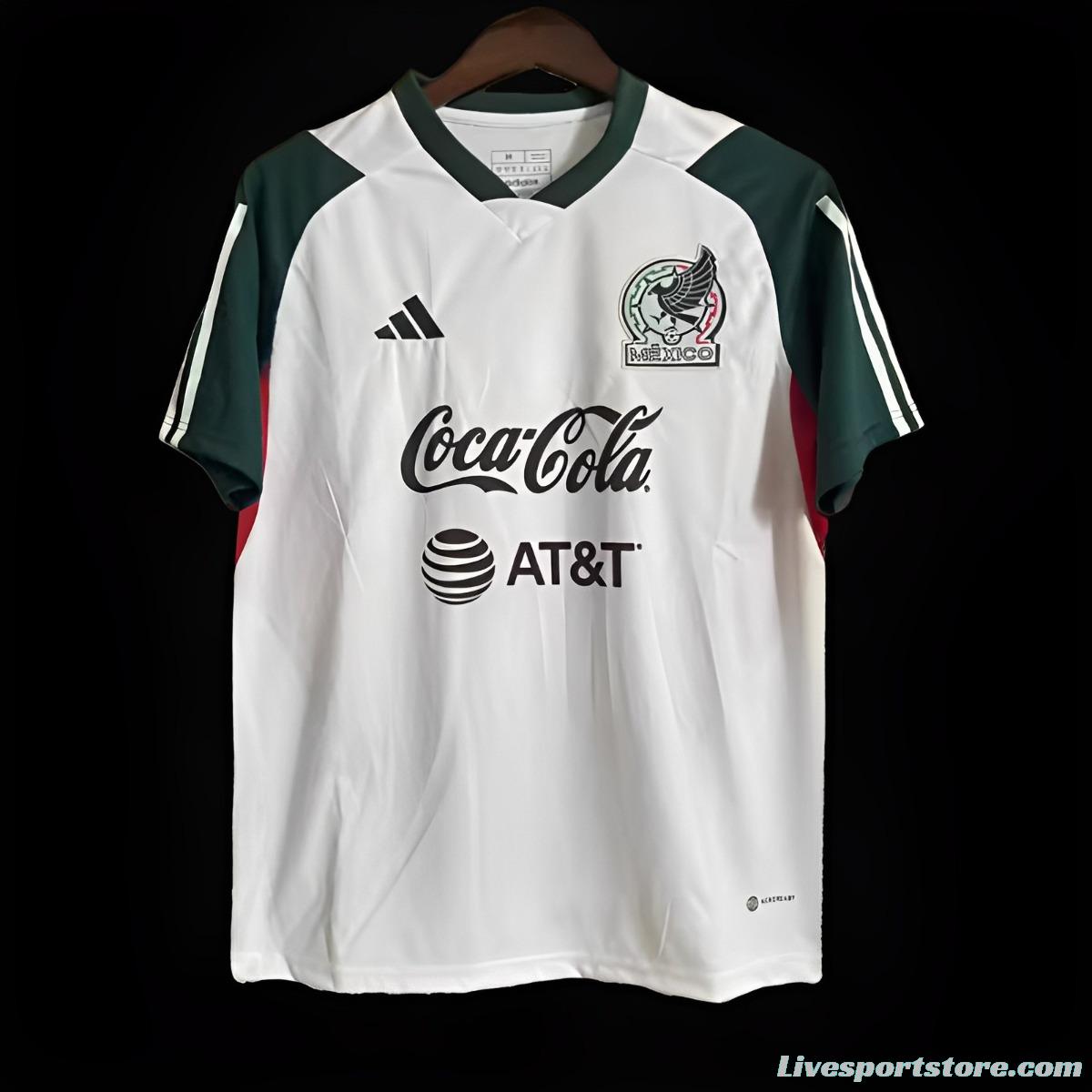 2023 Mexico Green White Training Jersey