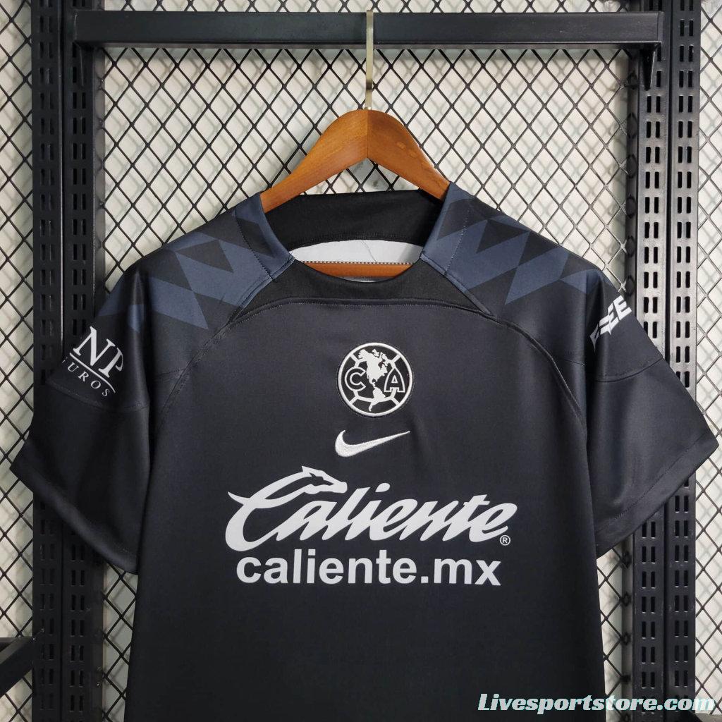 23/24 Club America Black Goalkeeper Jersey