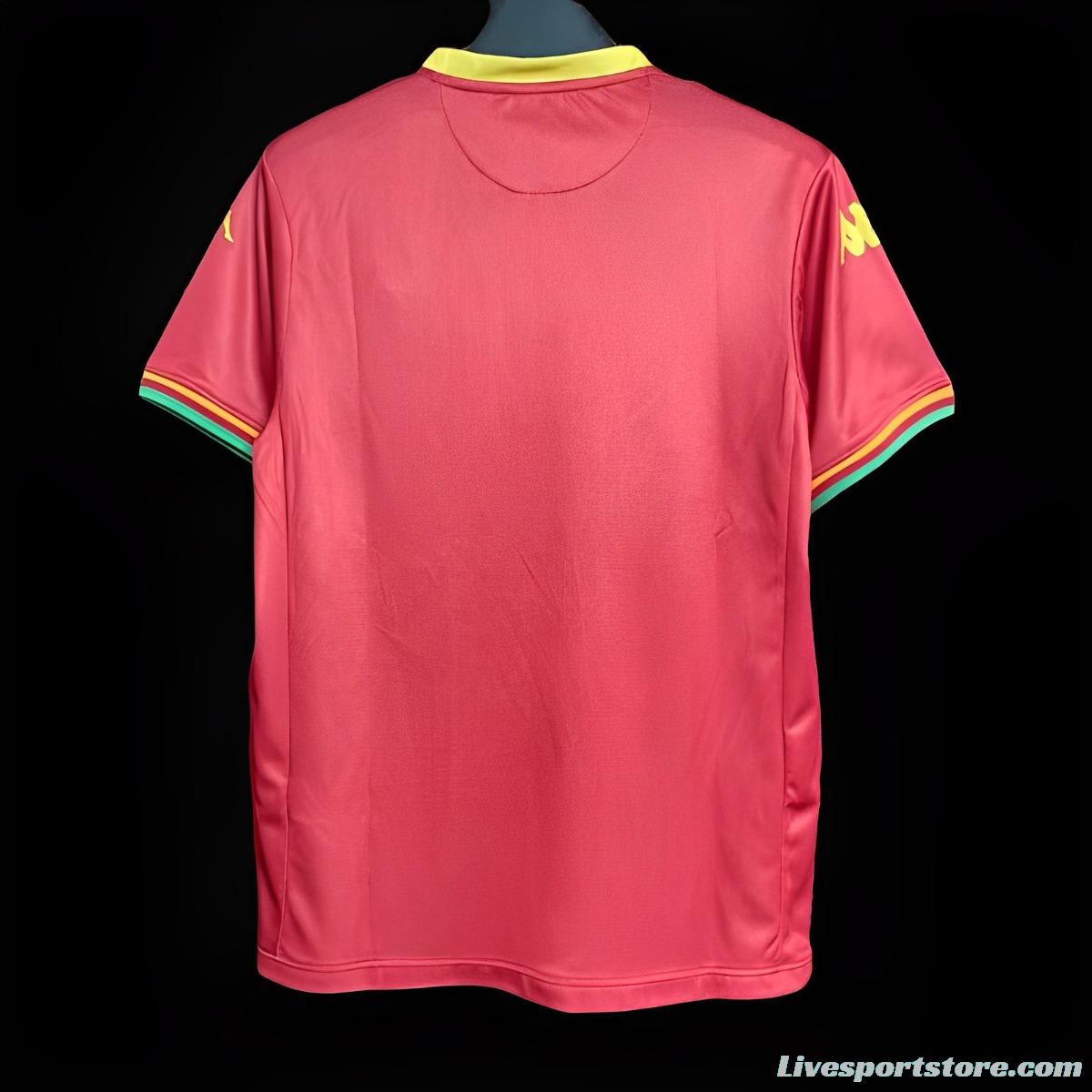 23/24 Venezia Red Goalkeeper Jersey