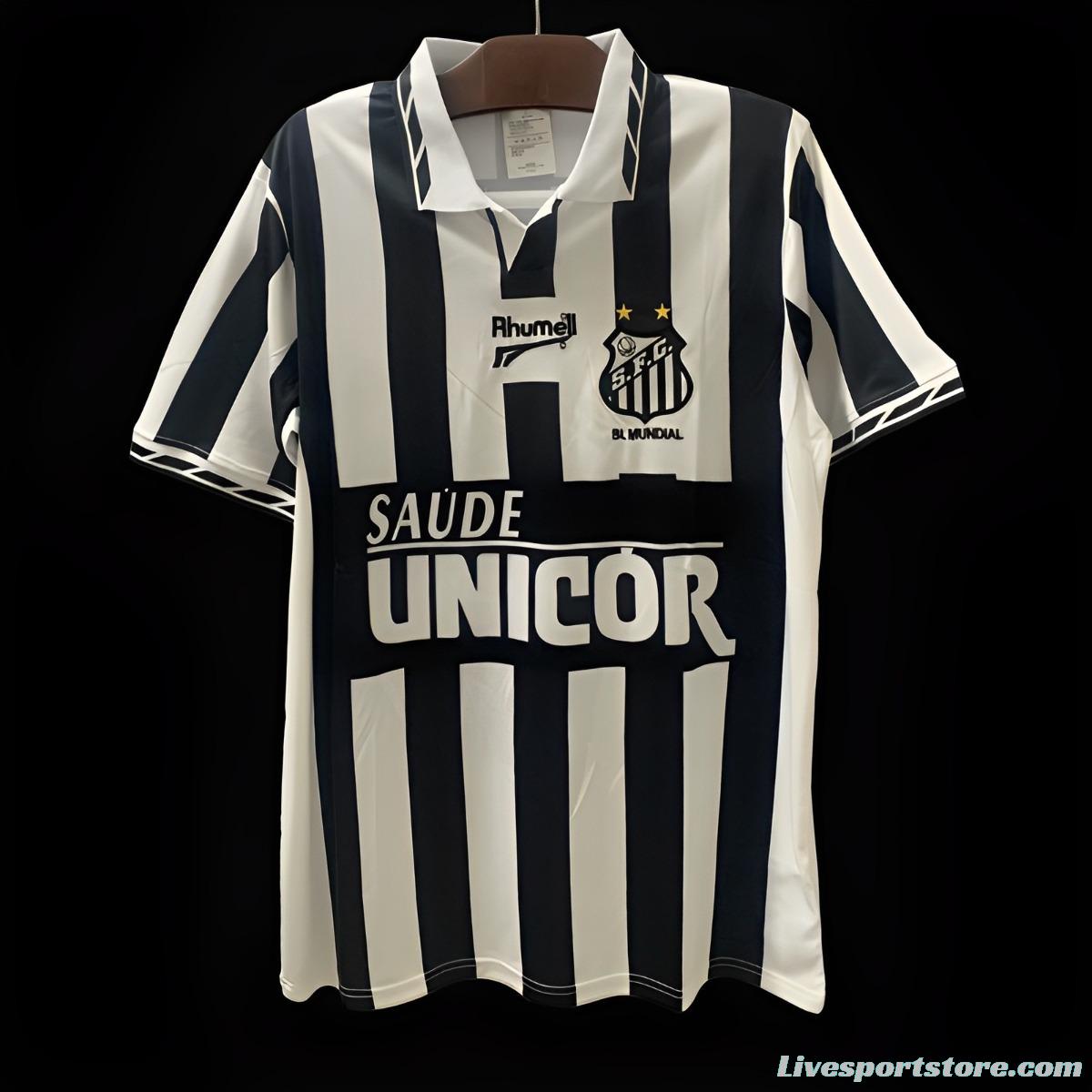 Retro 95/96 Santos Home Jersey