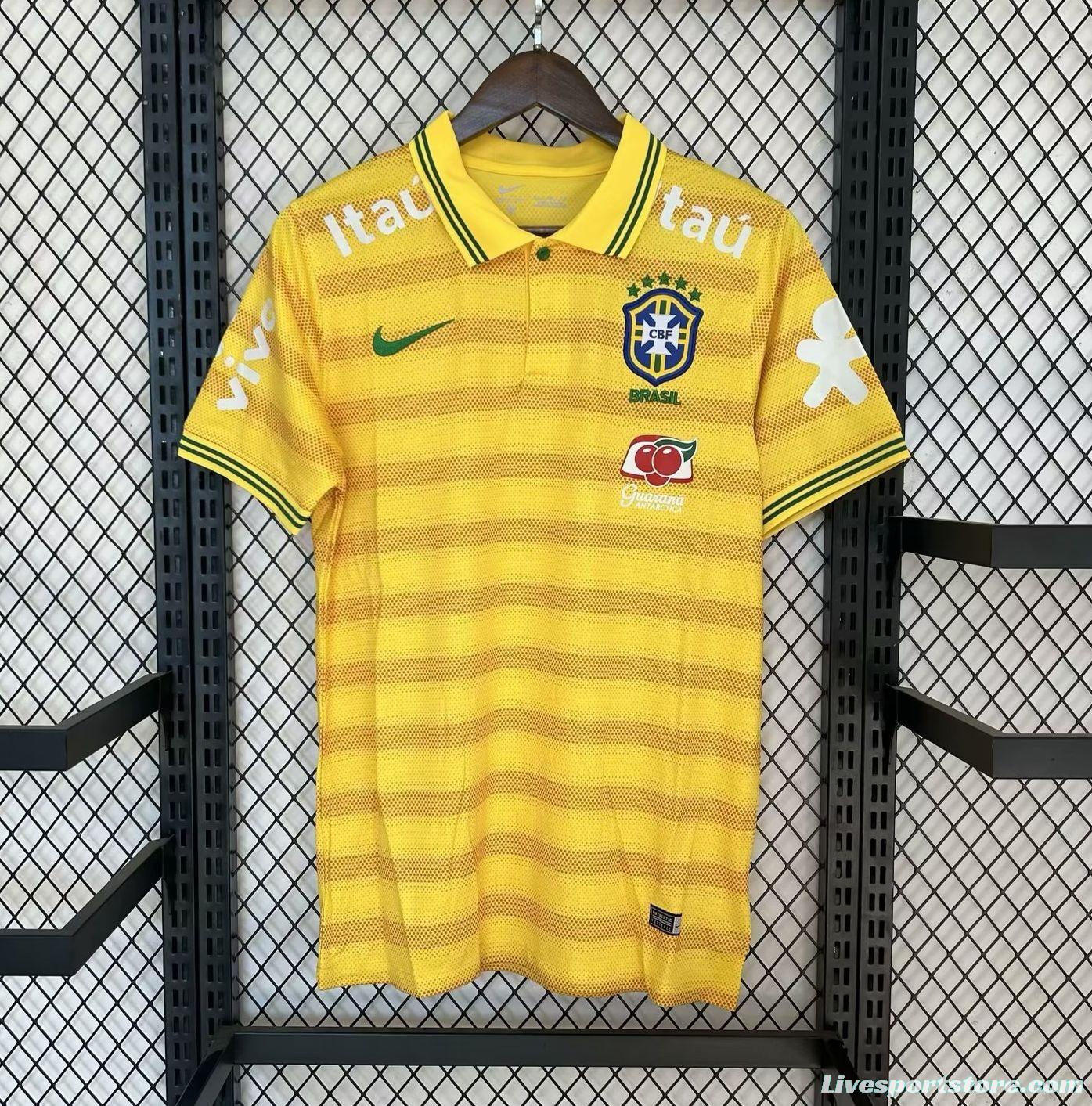 2022 Brazil Home POLO Jersey