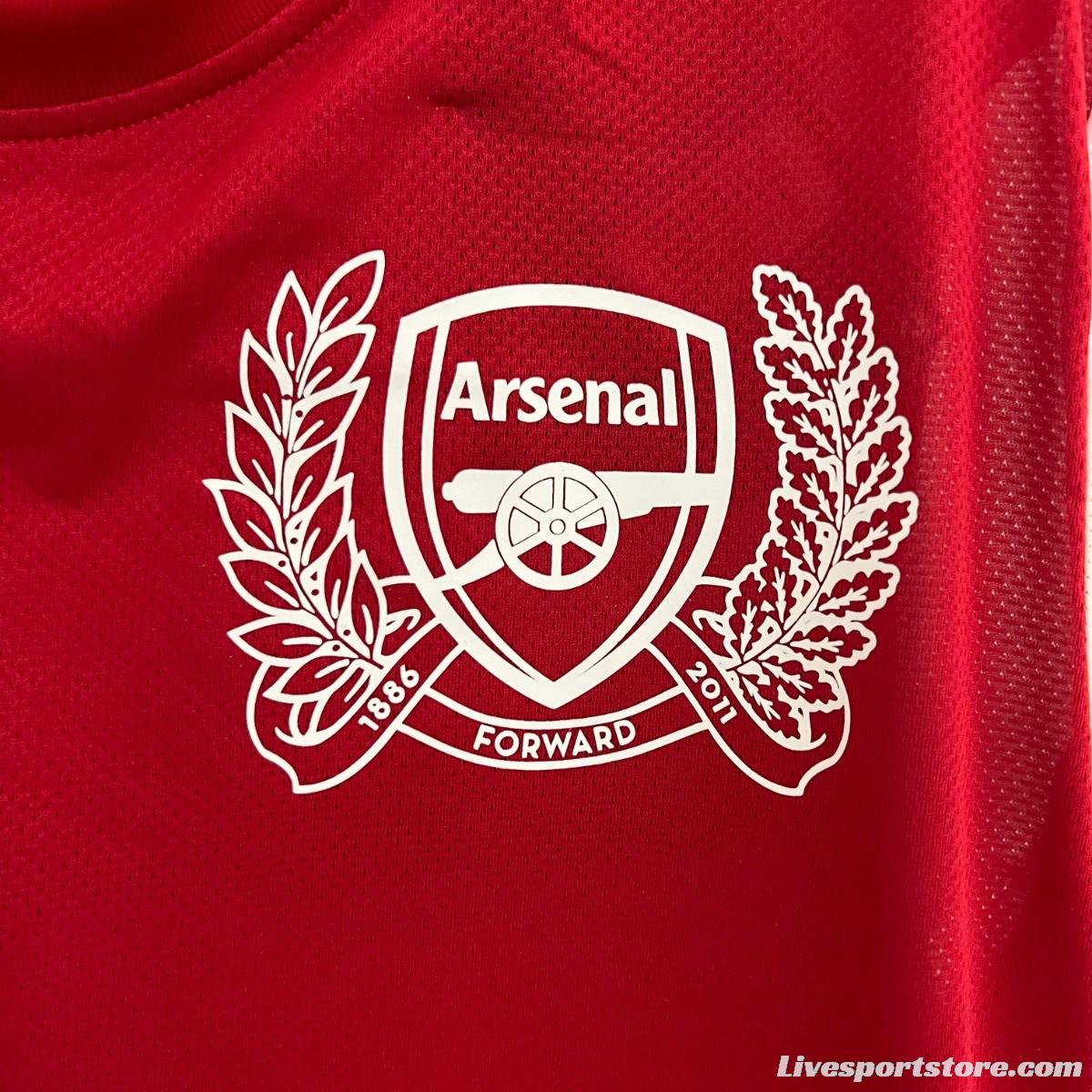 Retro Arsenal 11/12 Home 125th Anniversary Jersey