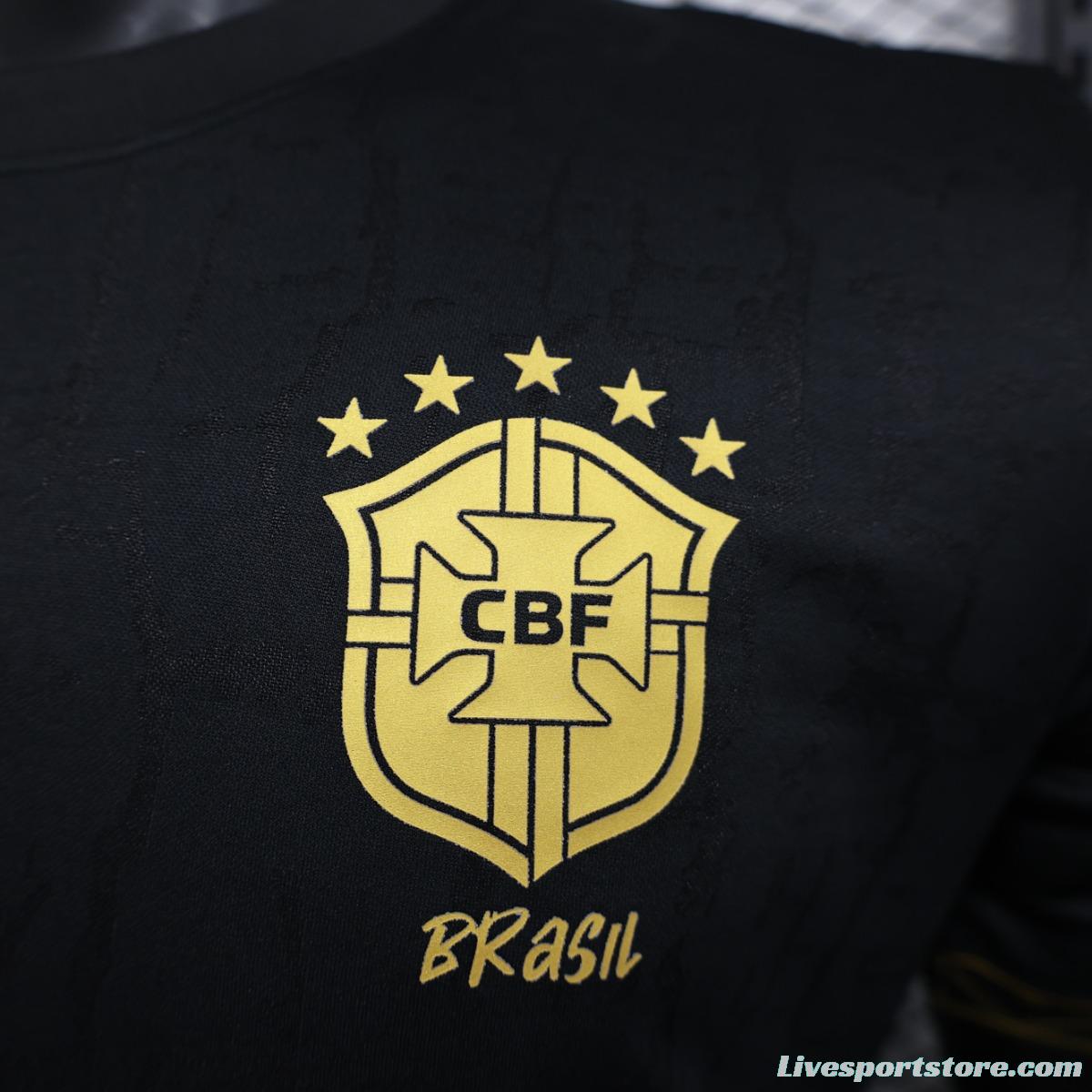 Player Version 2023 Brazil Black Special Jersey