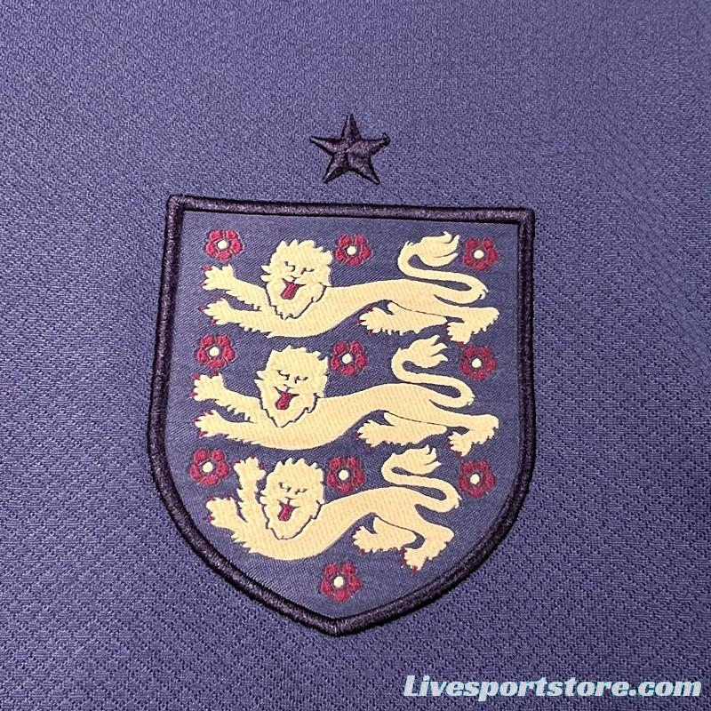 2024 England Away Blue Jersey