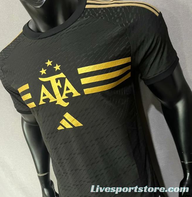 Player Version 2024 Argentina Black Pre-Match Special Jersey