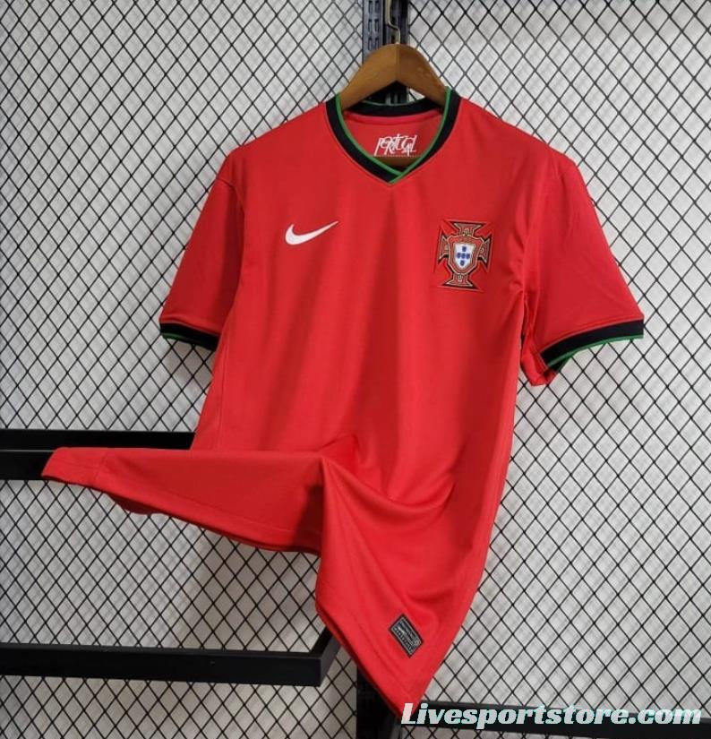 2024 Portugal Home Jersey