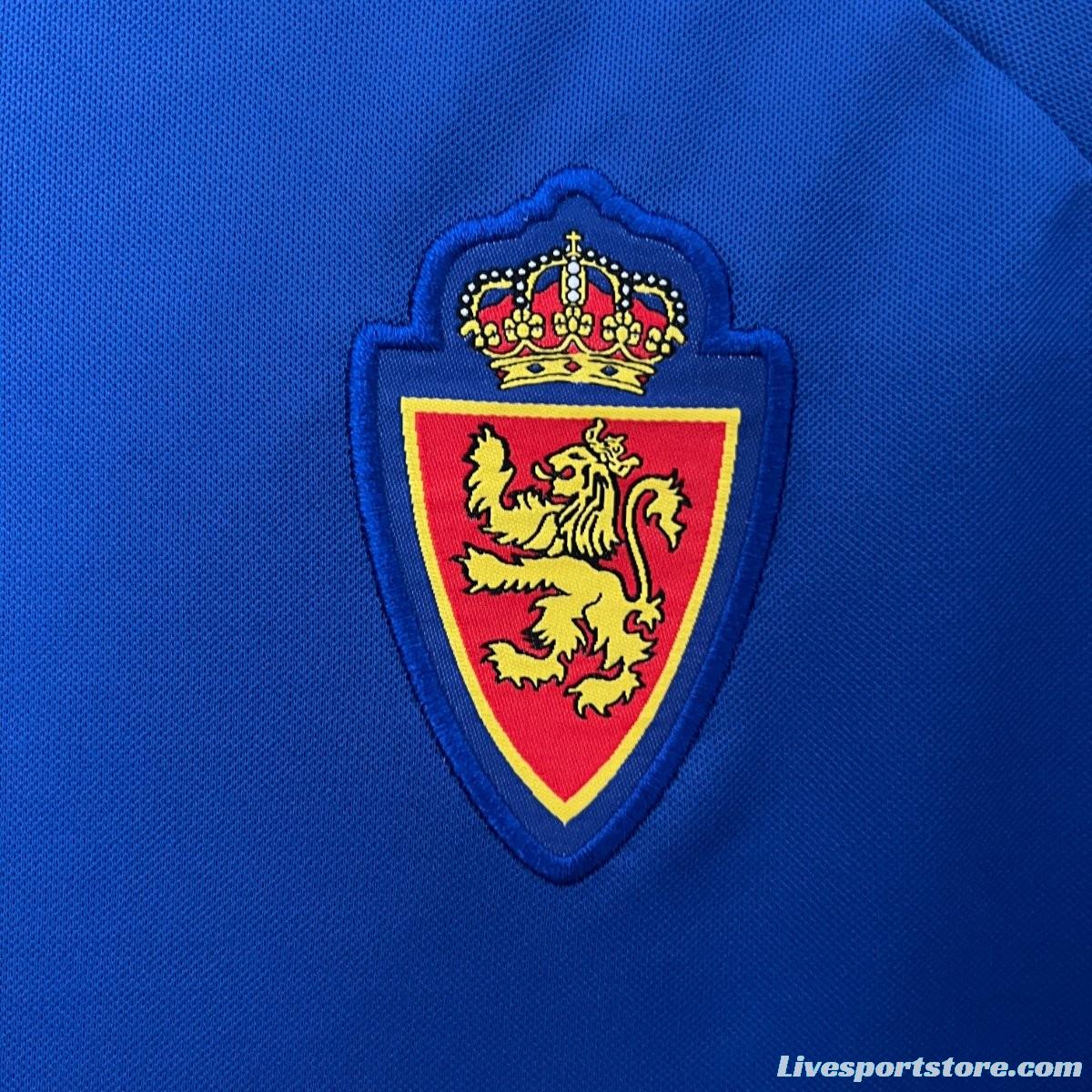 23/24 Real Zaragoza Special Edition Pre-Match Blue Jersey