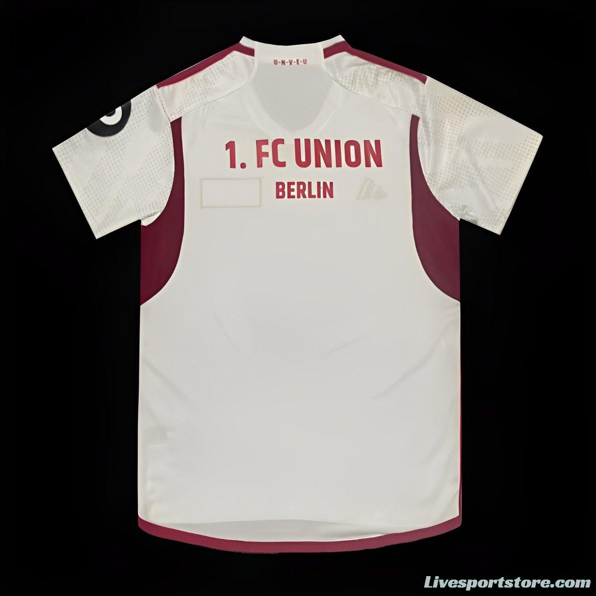 23/24 1. FC Union Berlin White Special Jersey