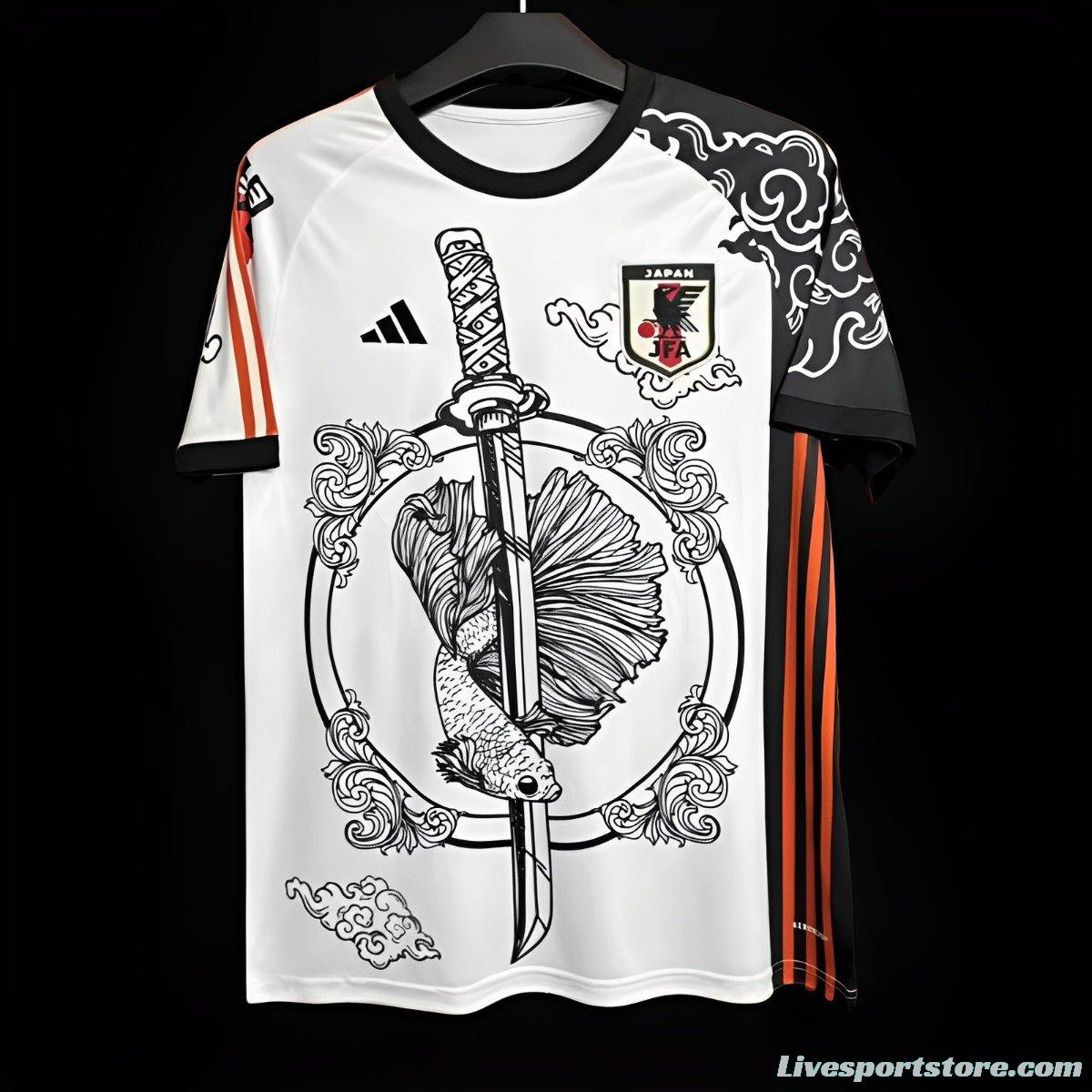 2024 Japan White Tsubasa Special Jersey