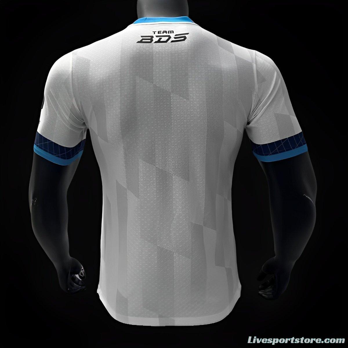 Player Version 24/25 Olympique Marseille X Team BDS Puma Esports White Jersey