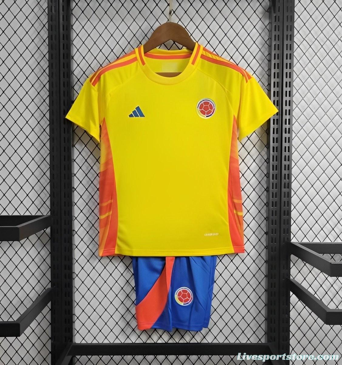 2024 Kids Colombia Home 16-28 Jersey