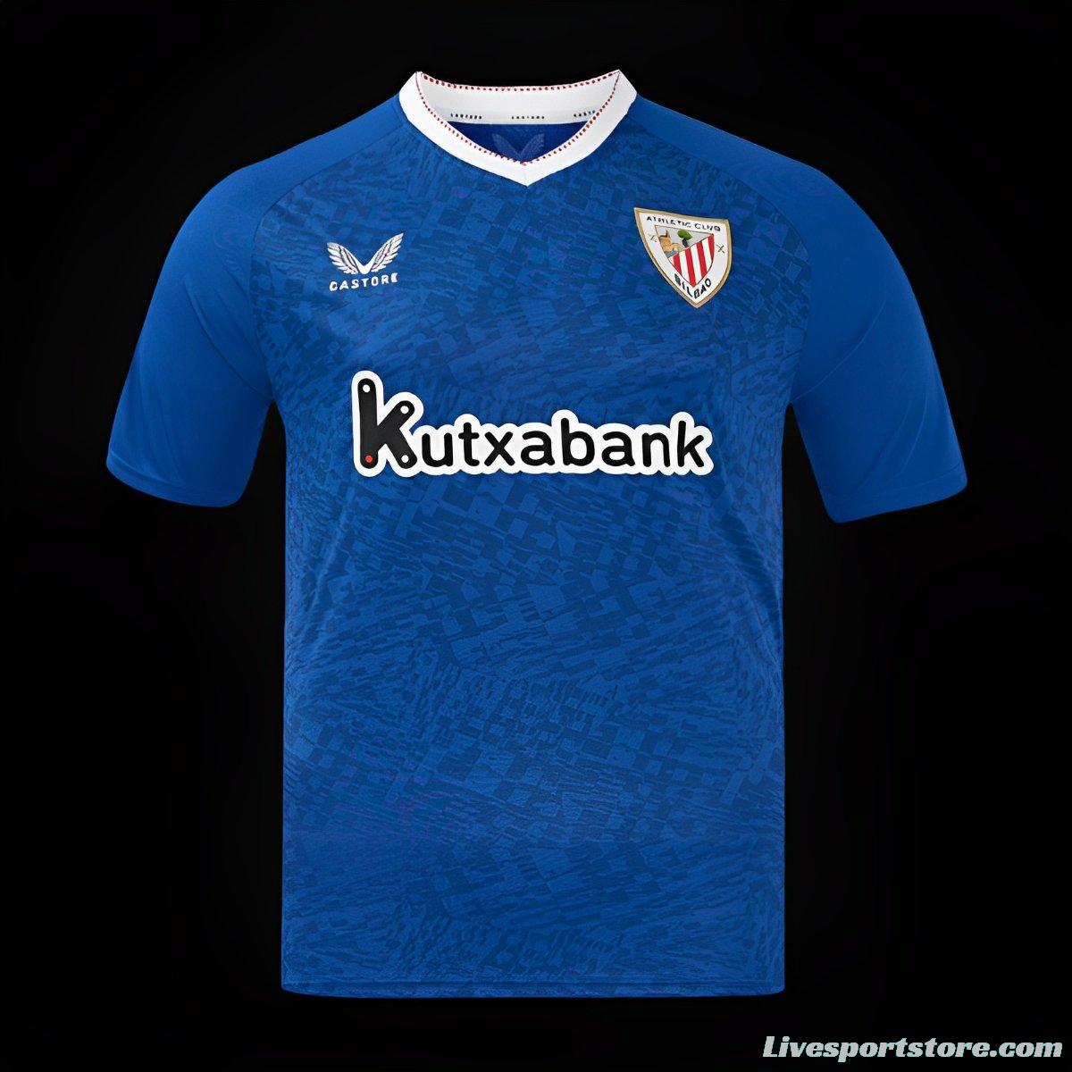 24/25 Athletic Bilbao Away Blue Jersey