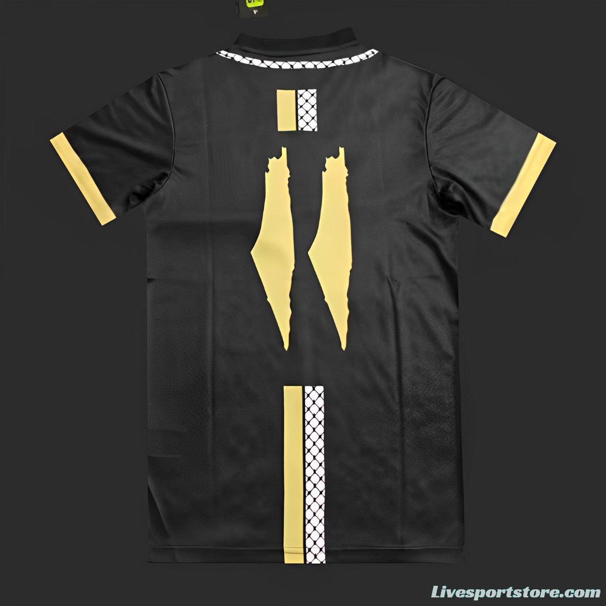 24/25 Palestine Black Jersey