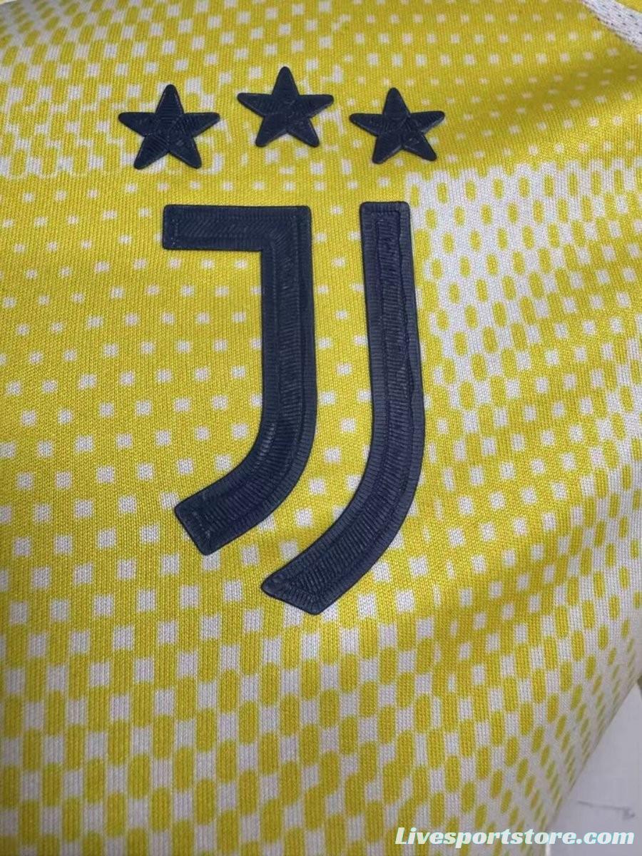 Player Version 24/25 Juventus Away Yellow Jersey