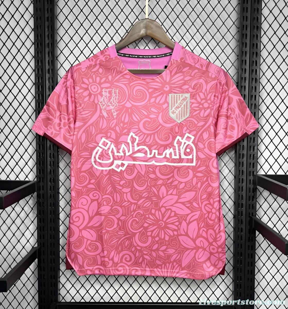 24/25 CD Palestino Pink Training Pre-match Jersey