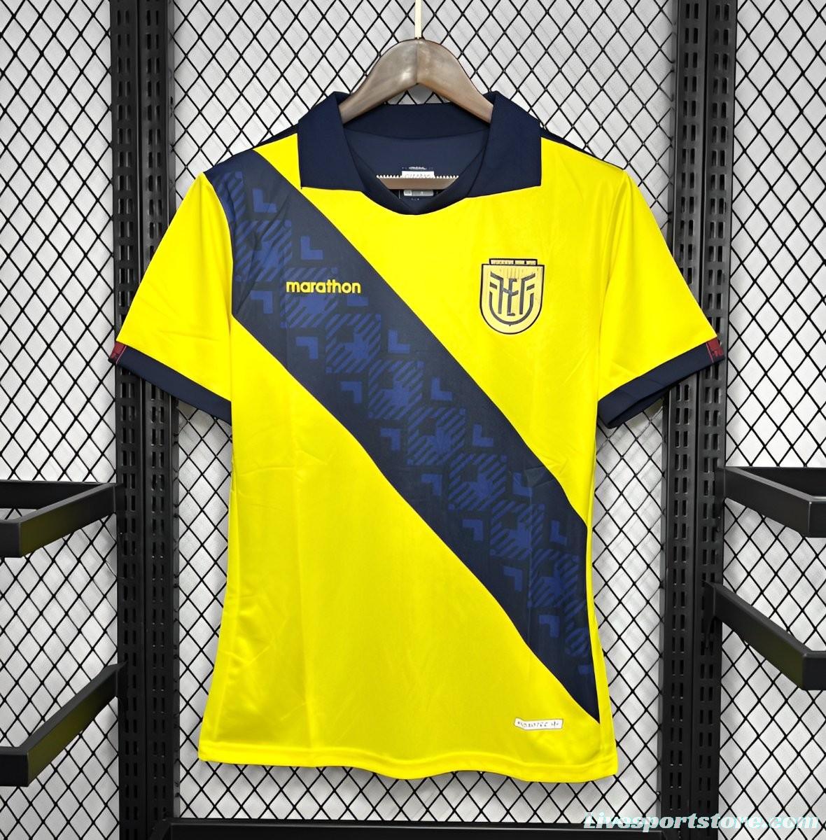 2024 Ecuador Home Jersey