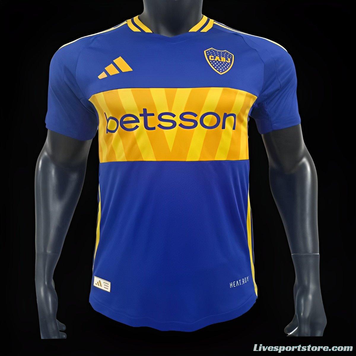 Player Version 24/25 Boca Juniors Home Jersey