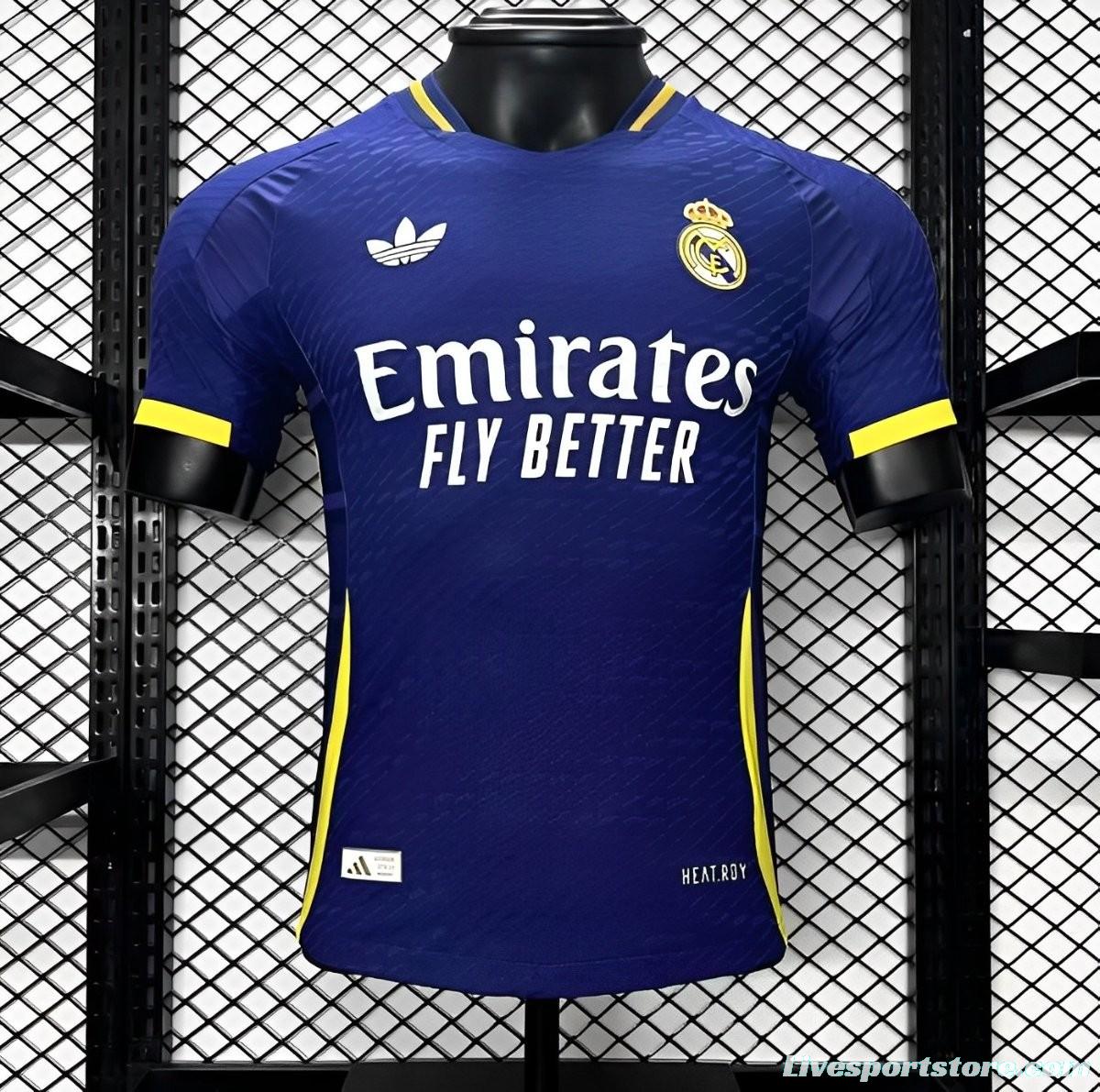 Player Version 24/25 Real Madrid Blue Special Jersey