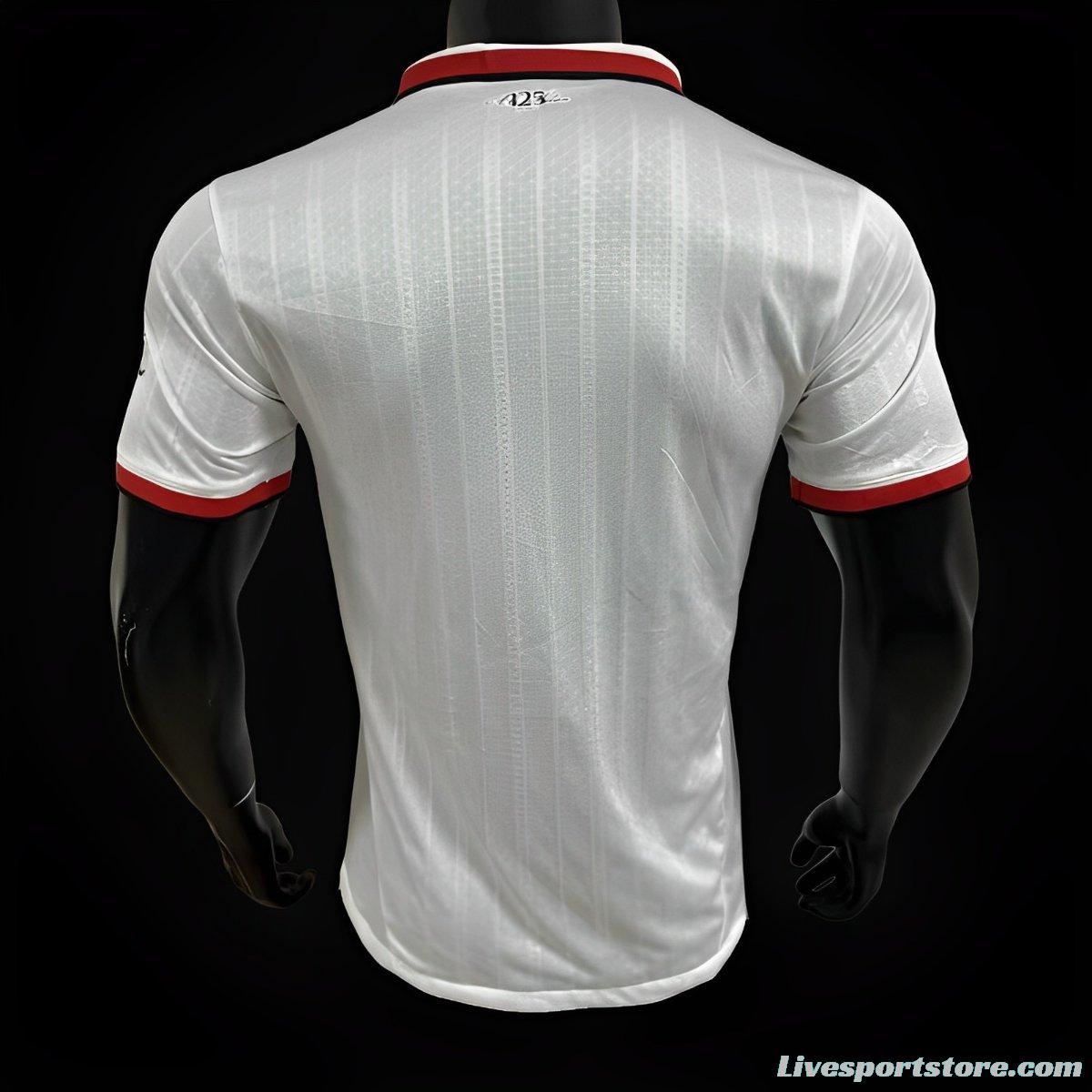 Player Version AC Milan Away White Jersey