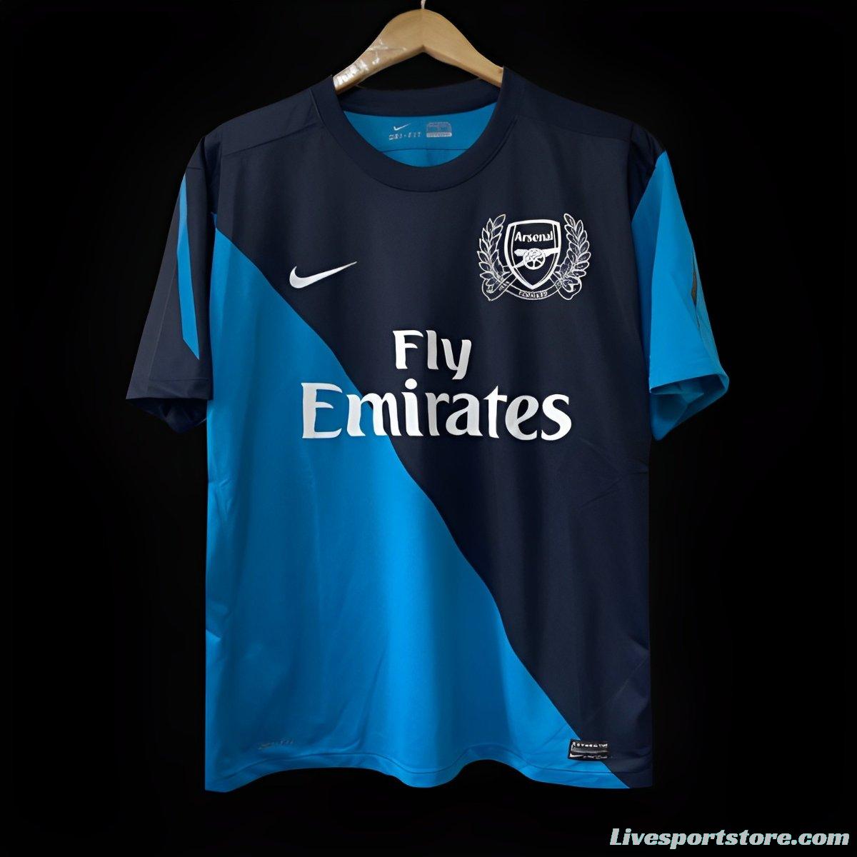 Retro 11/12 Arsenal Away Blue Jersey