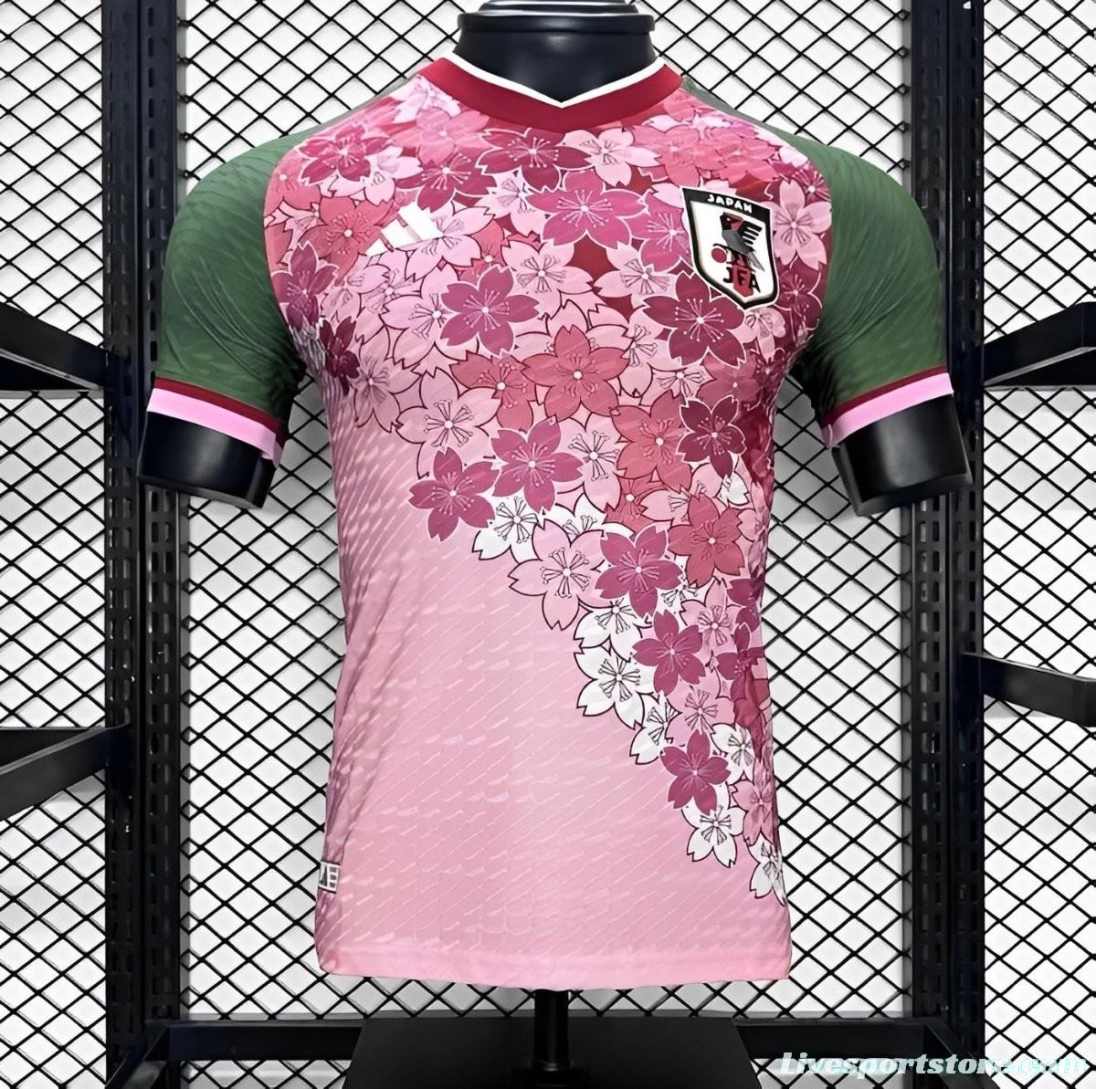 Player Version 2024 Japan Cherry Blossom Pink Special Jersey