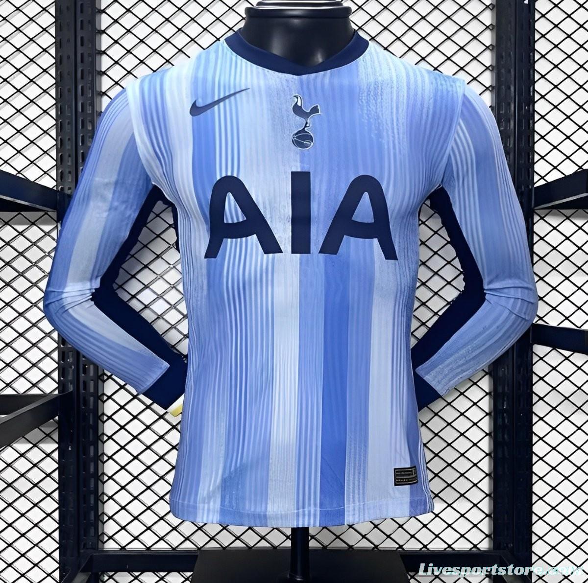 Player Version 24/25 Tottenham Hotspur Away Long Sleeve Jersey