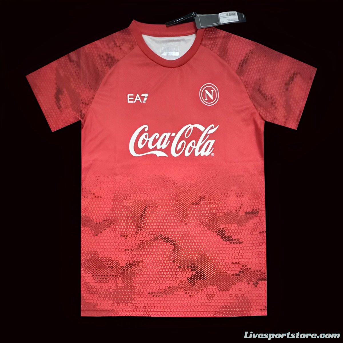 24/25 SSC Napoli Red Training  Jersey