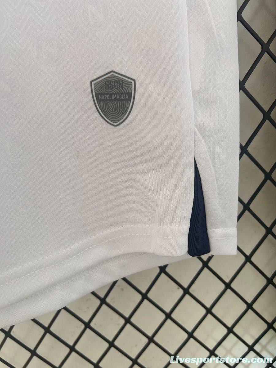 24/25 SS Napoli Away White Jersey