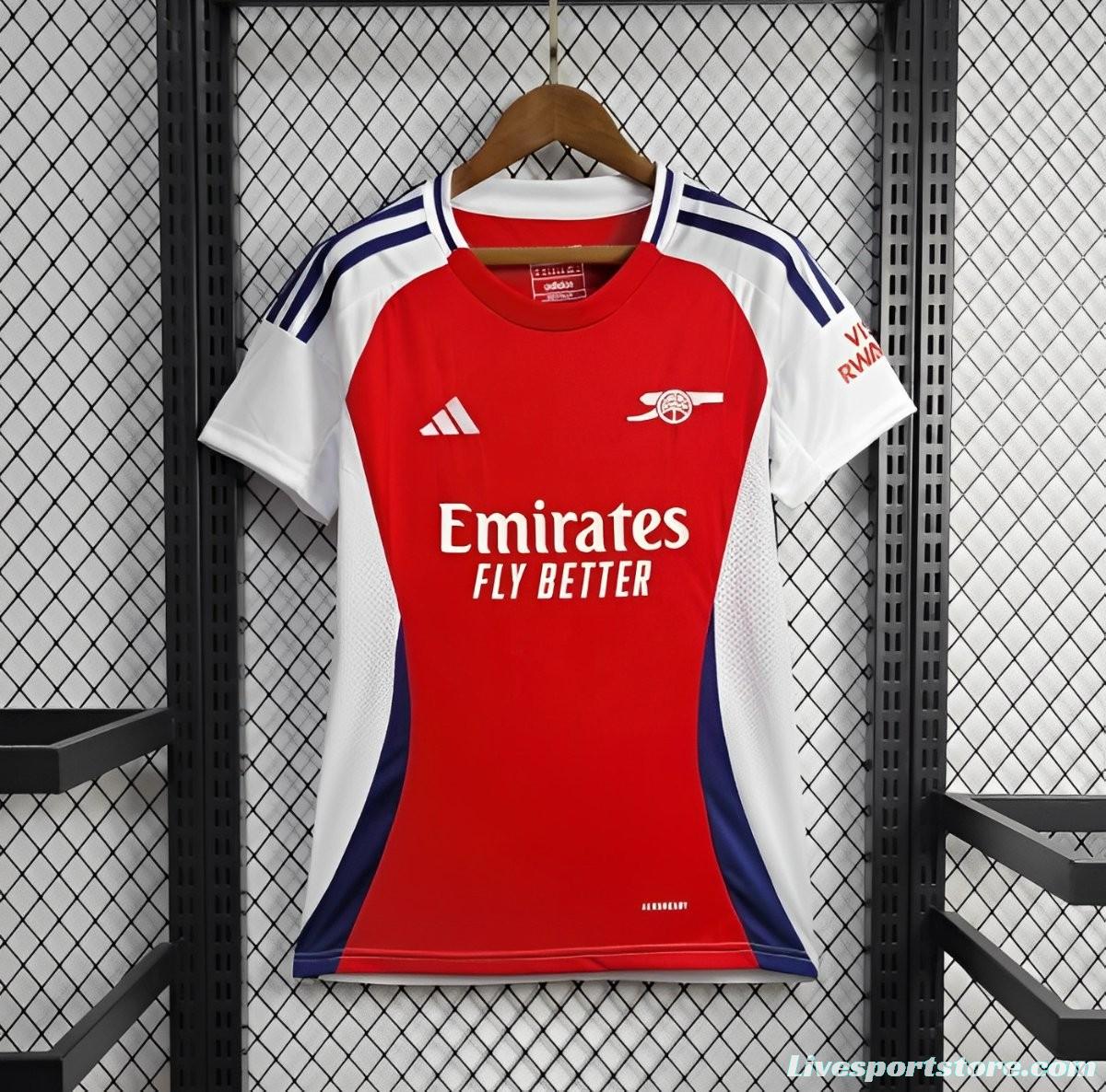 24/25 Women Arsenal Home Jersey