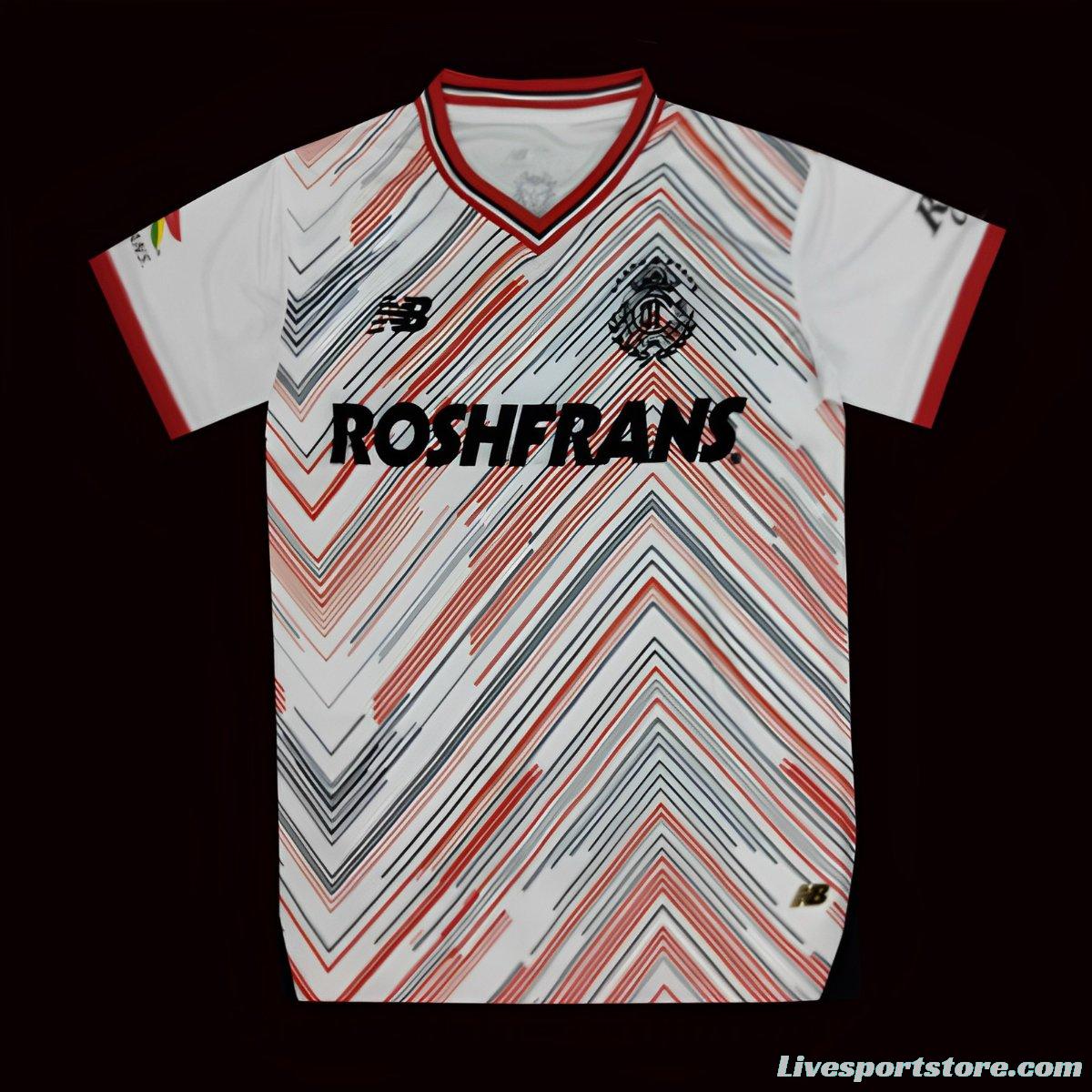 24/25 Toluca Away White Jersey