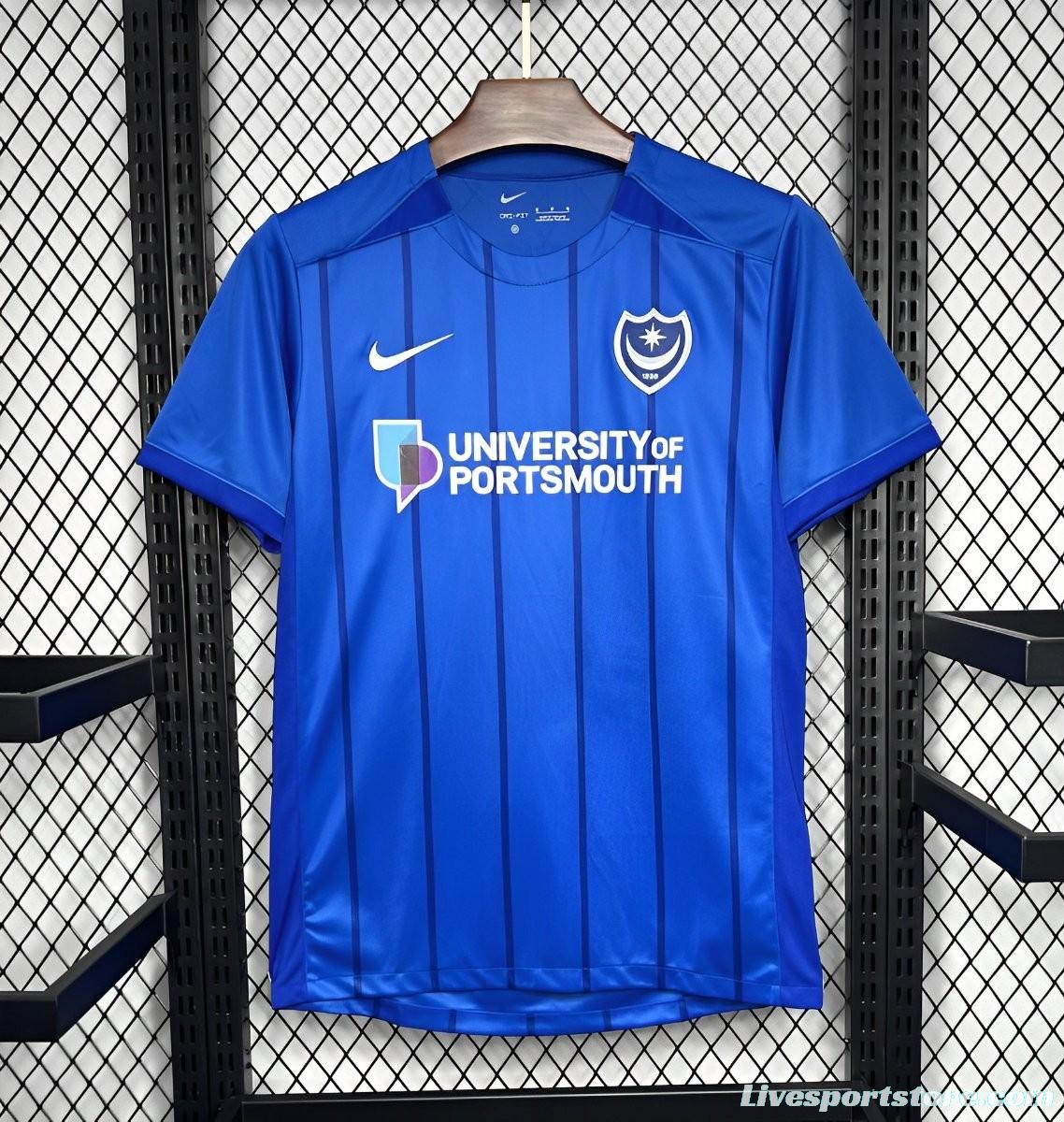 24/25 Portsmouth Home Jersey