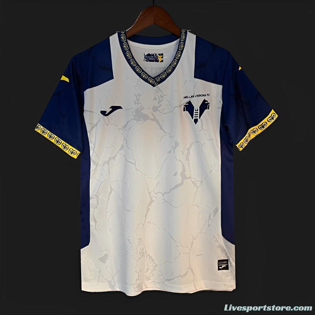 24/25 Hellas Verona Away White Jersey