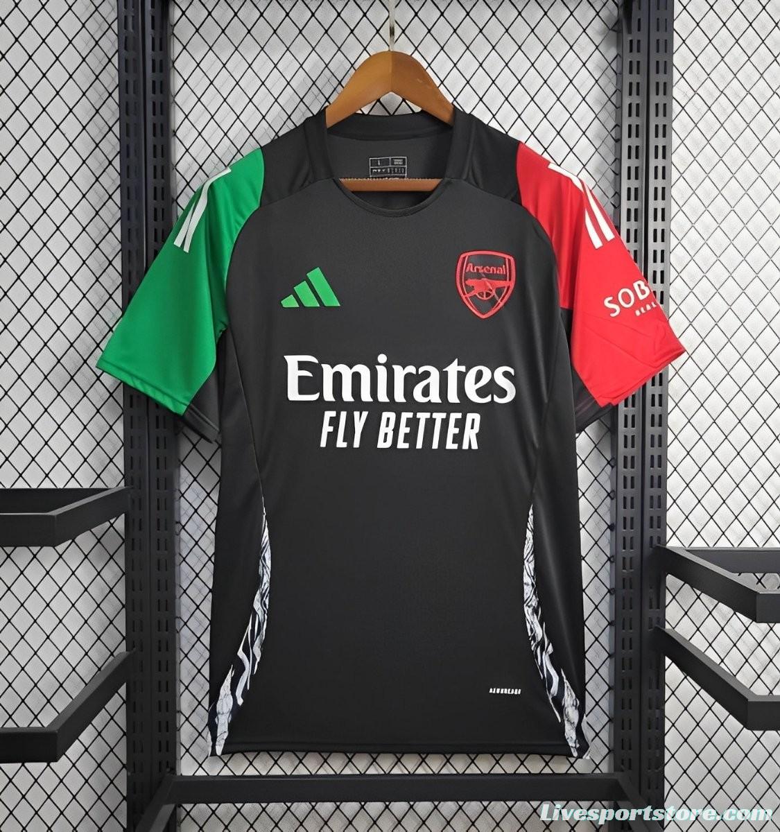 24/25 Arsenal TIRO Black Training Jersey