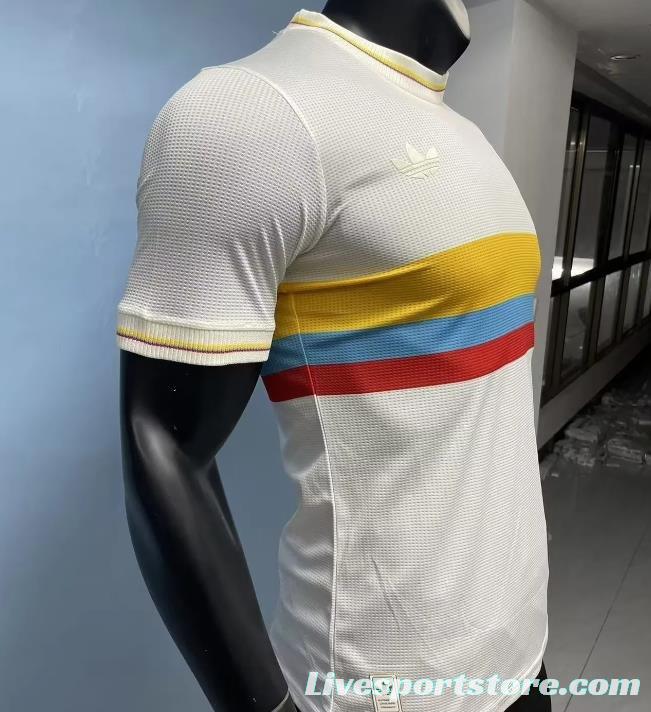 Player Version 2024 Colombia White 120Th Anniversary Jersey