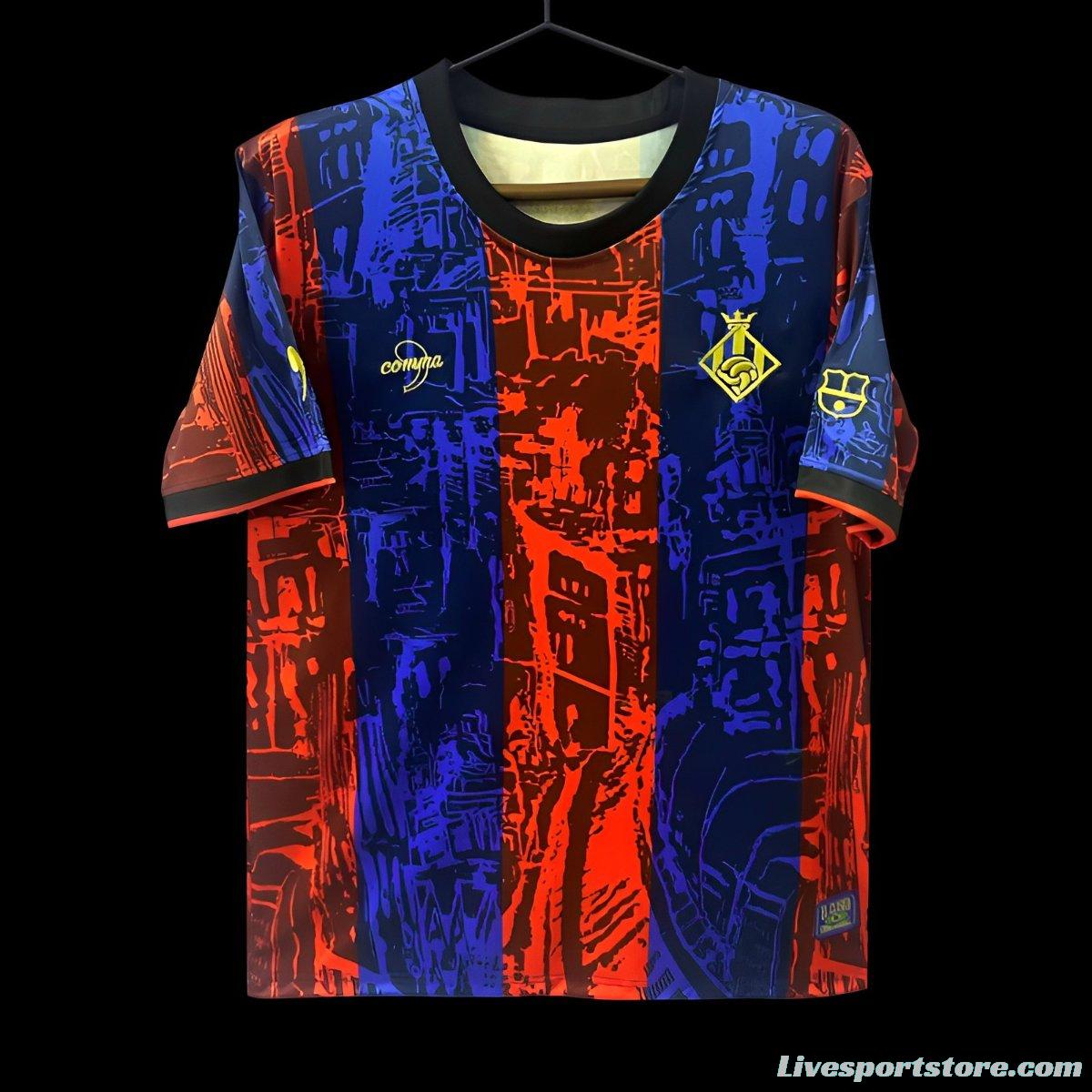 24/25 Barcelona Comma The Prince Jersey