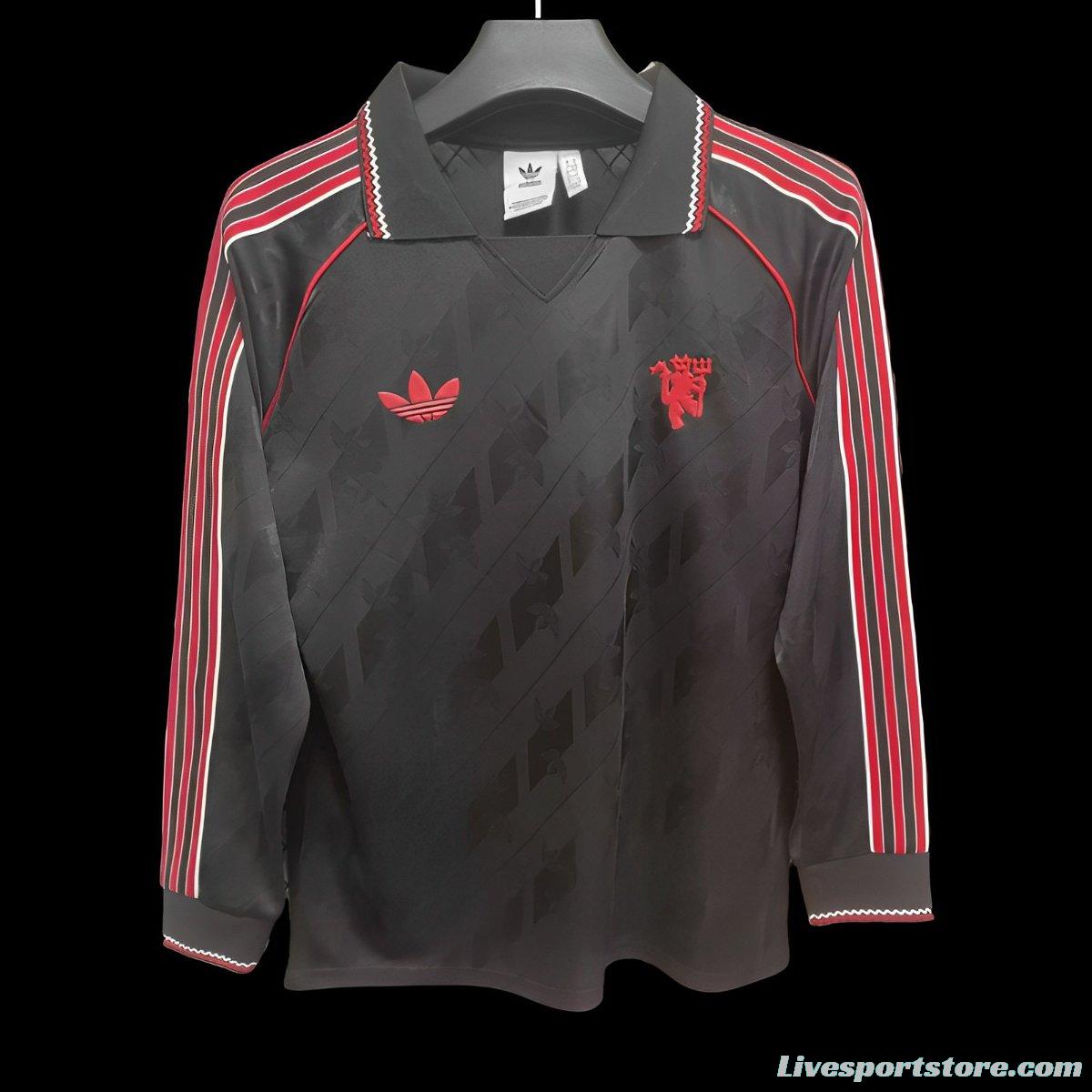 24/25 Manchester United LFSTLR 'Black Red' Jersey