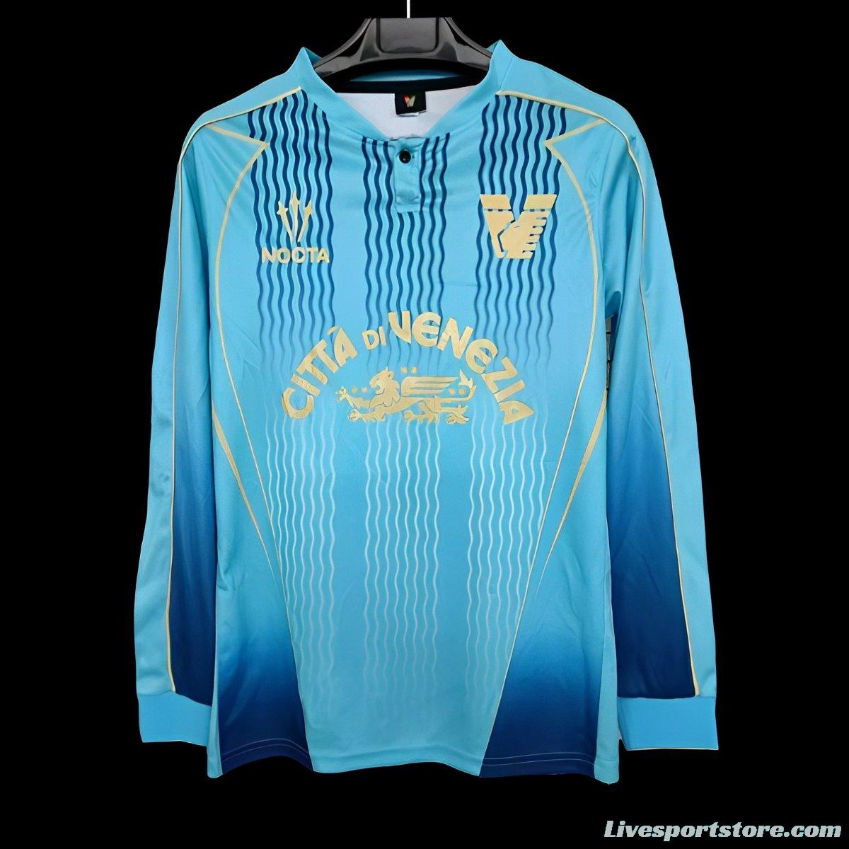 24/25 Venezia Third Blue Long Sleeve Jersey