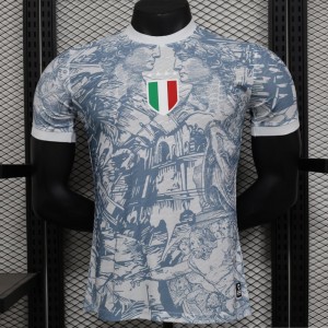 Player Version 2024 Italy Michelangelo White Special Training Jersey